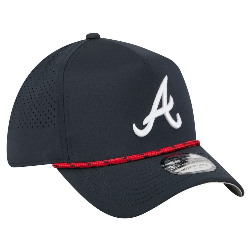 Atlanta Braves New Era 39THIRTY A-Frame Perforated Flex Hat Lifestyle
