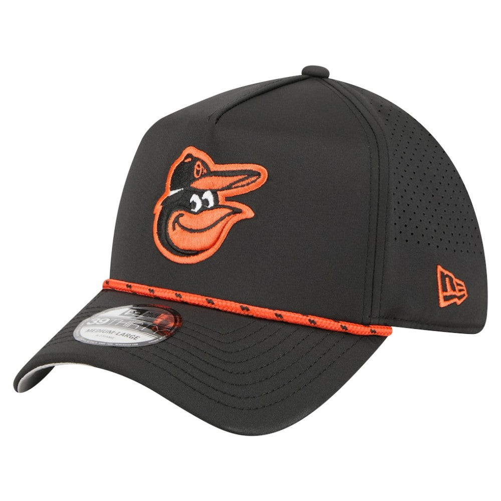 Baltimore Orioles New Era 39THIRTY A-Frame Perforated Flex Hat discount