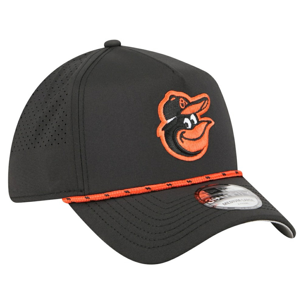 Baltimore Orioles New Era 39THIRTY A-Frame Perforated Flex Hat discount