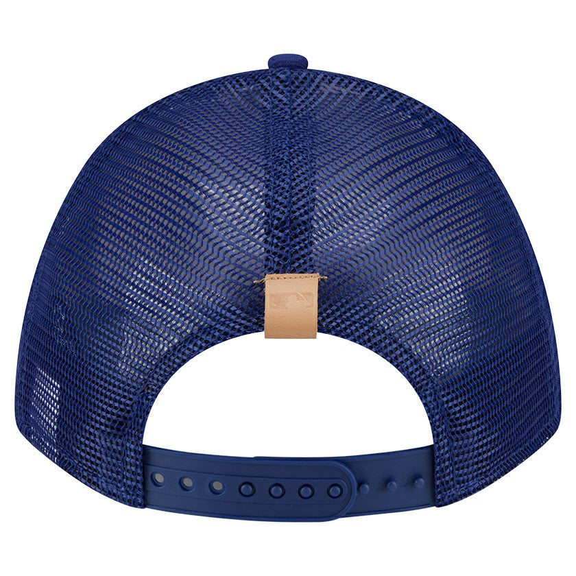 Los Angeles Dodgers New Era Text A-Frame Trucker 9FORTY Hat for sale