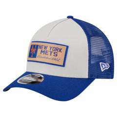 New York Mets New Era Text A-Frame Trucker 9FORTY Hat Online