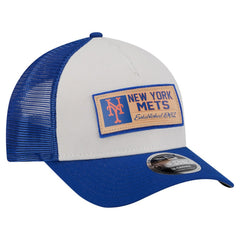 New York Mets New Era Text A-Frame Trucker 9FORTY Hat Online