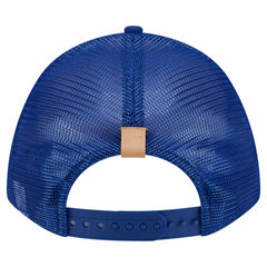 Chicago Cubs New Era Text A-Frame Trucker 9FORTY Hat Lifestyle