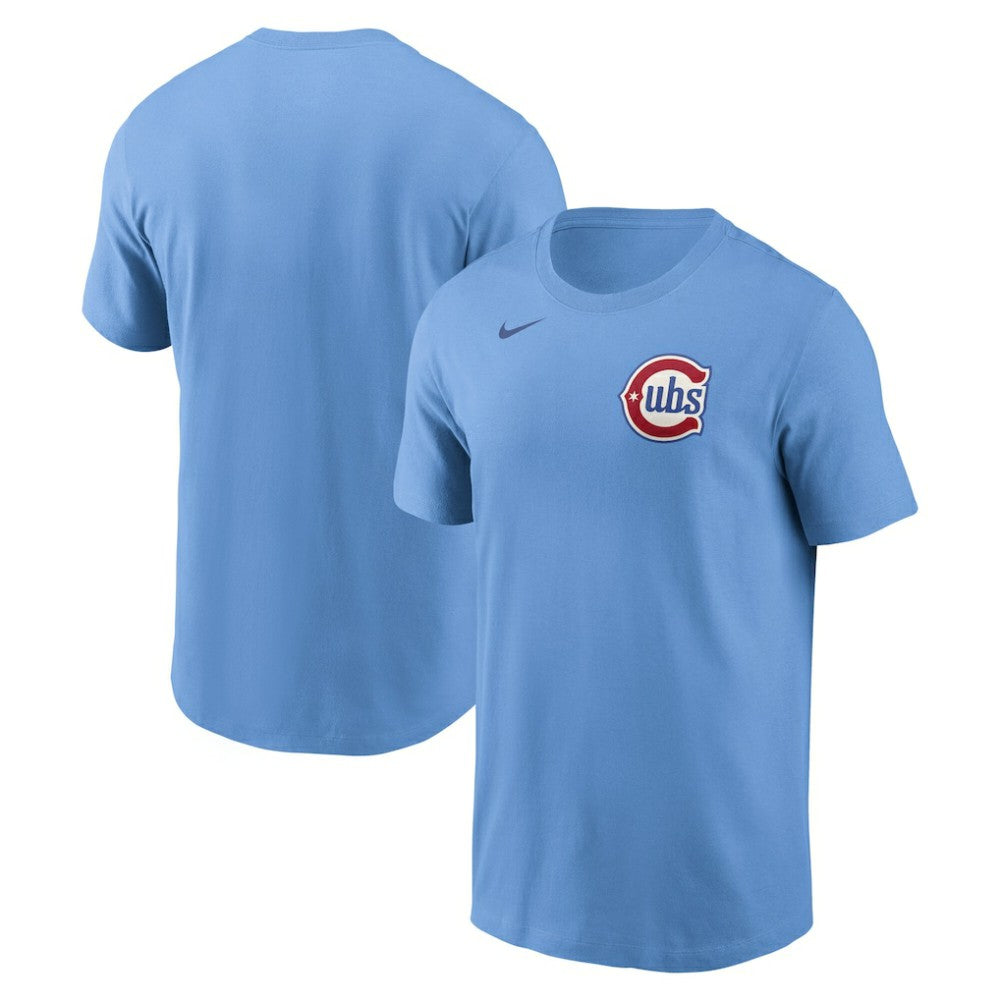 Chicago Cubs Nike Alternate Wordmark T-Shirt On Sale