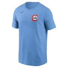 Chicago Cubs Nike Alternate Wordmark T-Shirt On Sale
