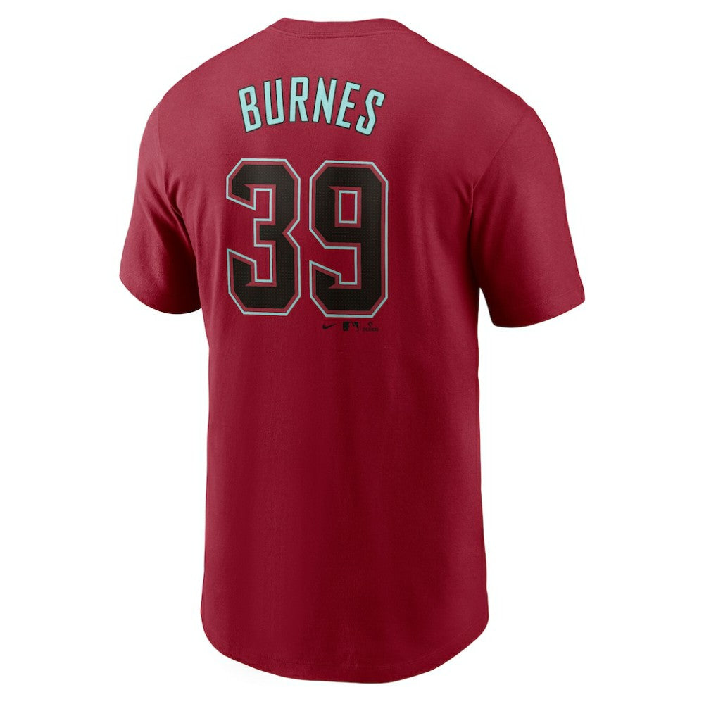 Corbin Burnes Arizona Diamondbacks Nike Fuse Name & Number T-Shirt Near Me