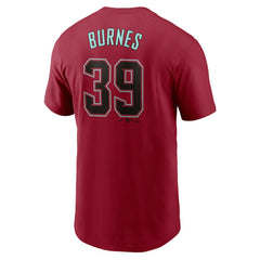 Corbin Burnes Arizona Diamondbacks Nike Fuse Name & Number T-Shirt Near Me