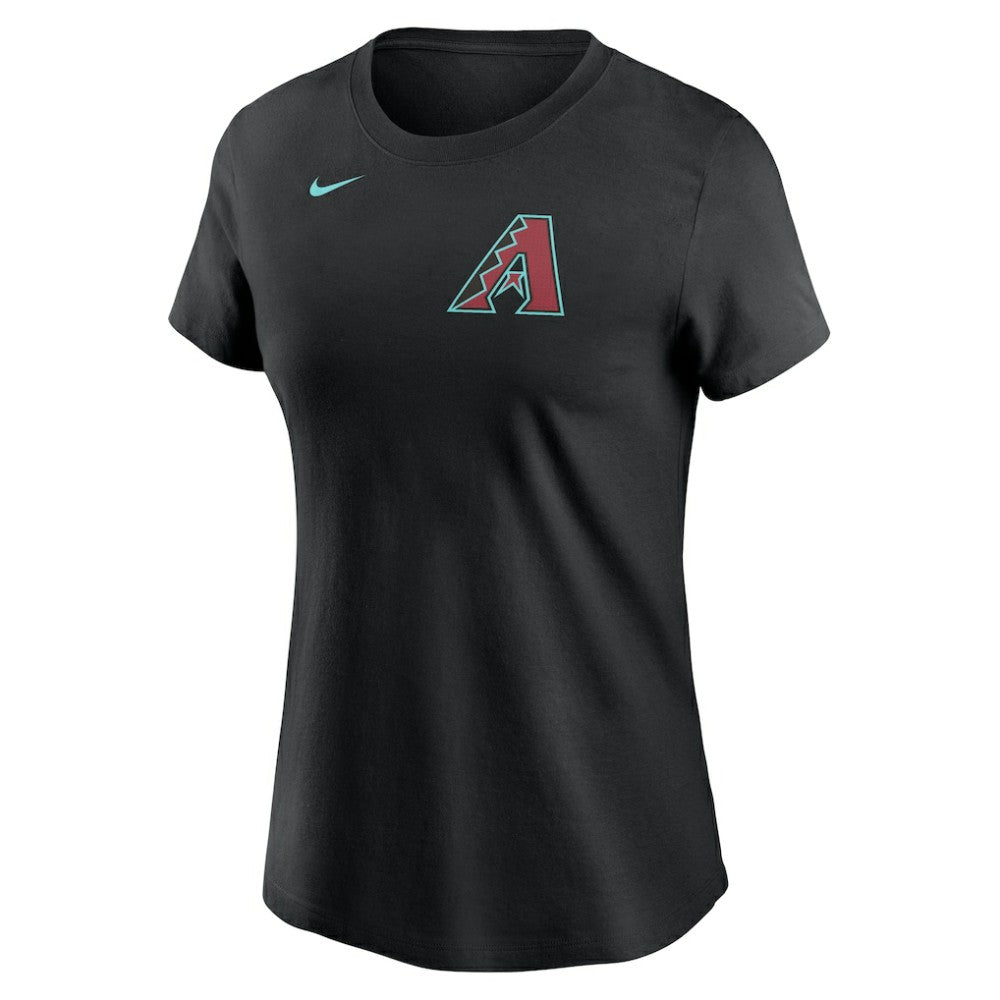 Corbin Burnes Arizona Diamondbacks Nike Women's Fuse Name & Number T-Shirt Sale