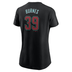 Corbin Burnes Arizona Diamondbacks Nike Women's Fuse Name & Number T-Shirt Sale