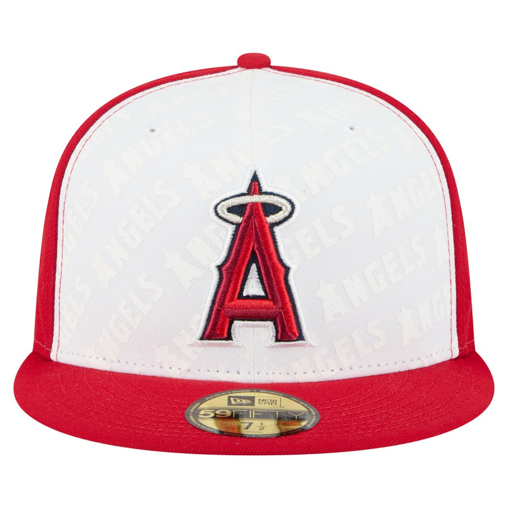 Los Angeles Angels New Era Repeat 59FIFTY Fitted Hat discount