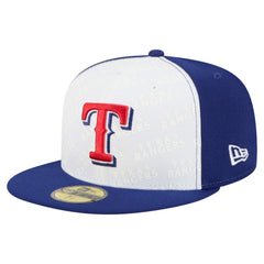 Texas Rangers New Era Repeat 59FIFTY Fitted Hat Online