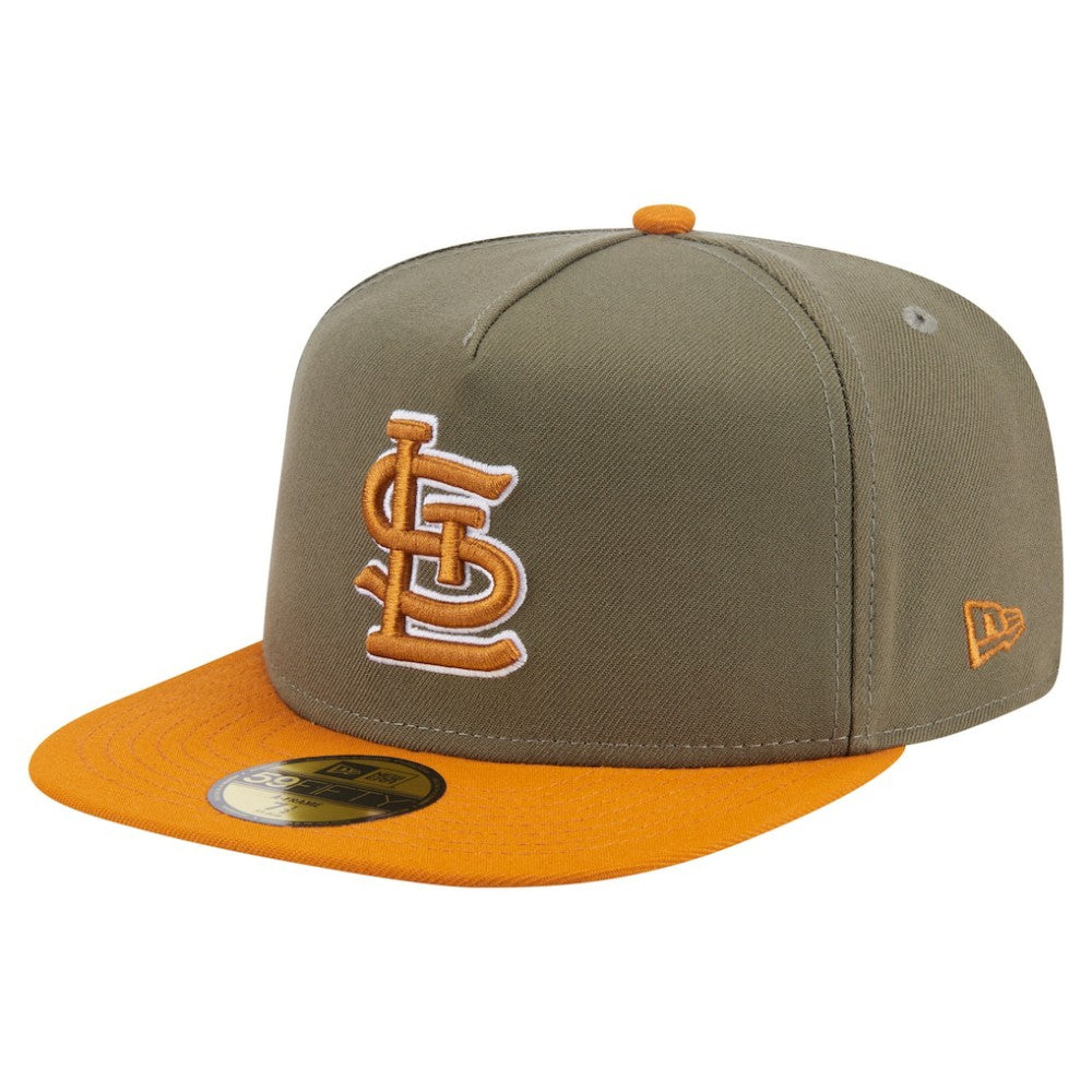 St. Louis Cardinals New Era Two-Tone Color Pack A-Frame 59FIFTY Fitted Hat On Sale