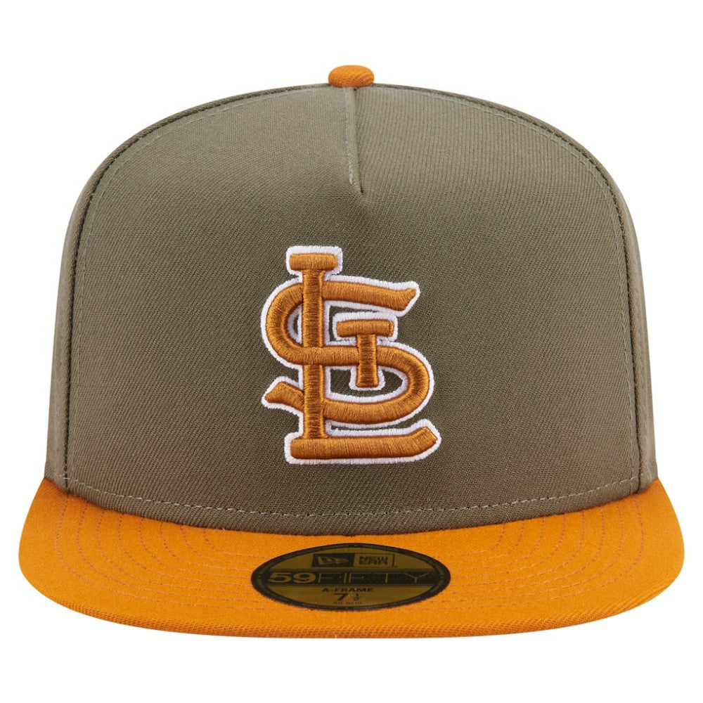 St. Louis Cardinals New Era Two-Tone Color Pack A-Frame 59FIFTY Fitted Hat On Sale