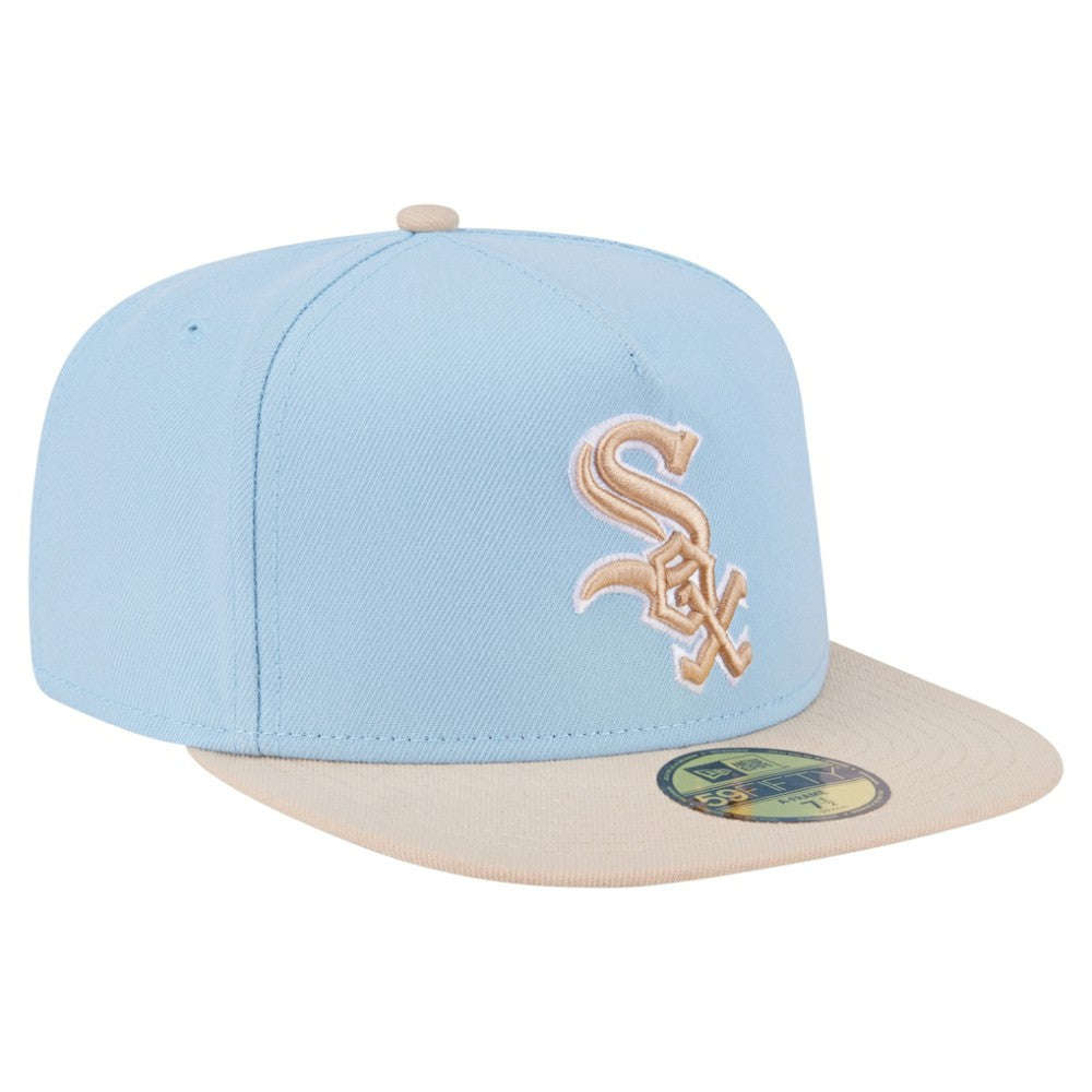 Chicago White Sox New Era Two-Tone Color Pack A-Frame 59FIFTY Fitted Hat On Sale
