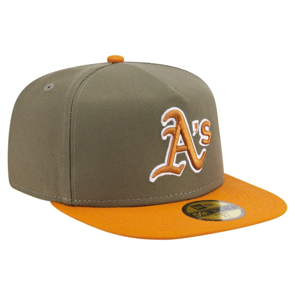 Athletics New Era Two-Tone Color Pack A-Frame 59FIFTY Fitted Hat Sale