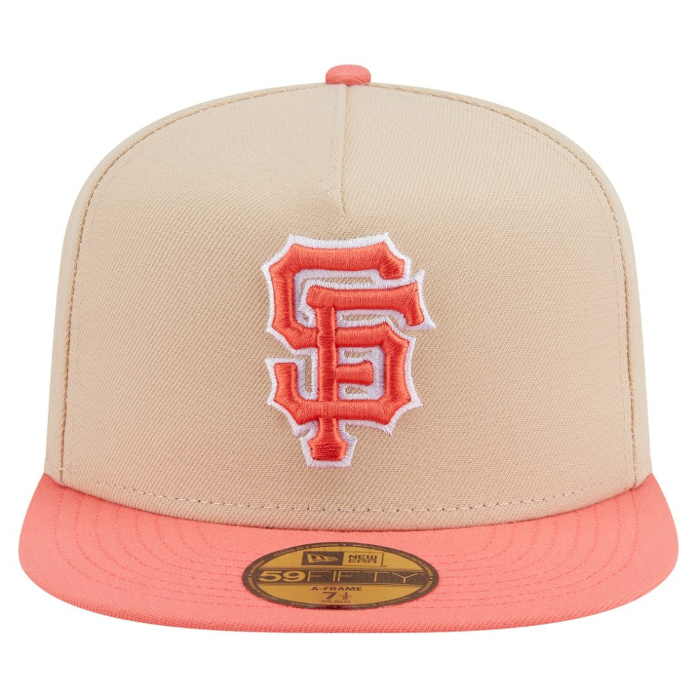 San Francisco Giants New Era Two-Tone Color Pack A-Frame 59FIFTY Fitted Hat discount