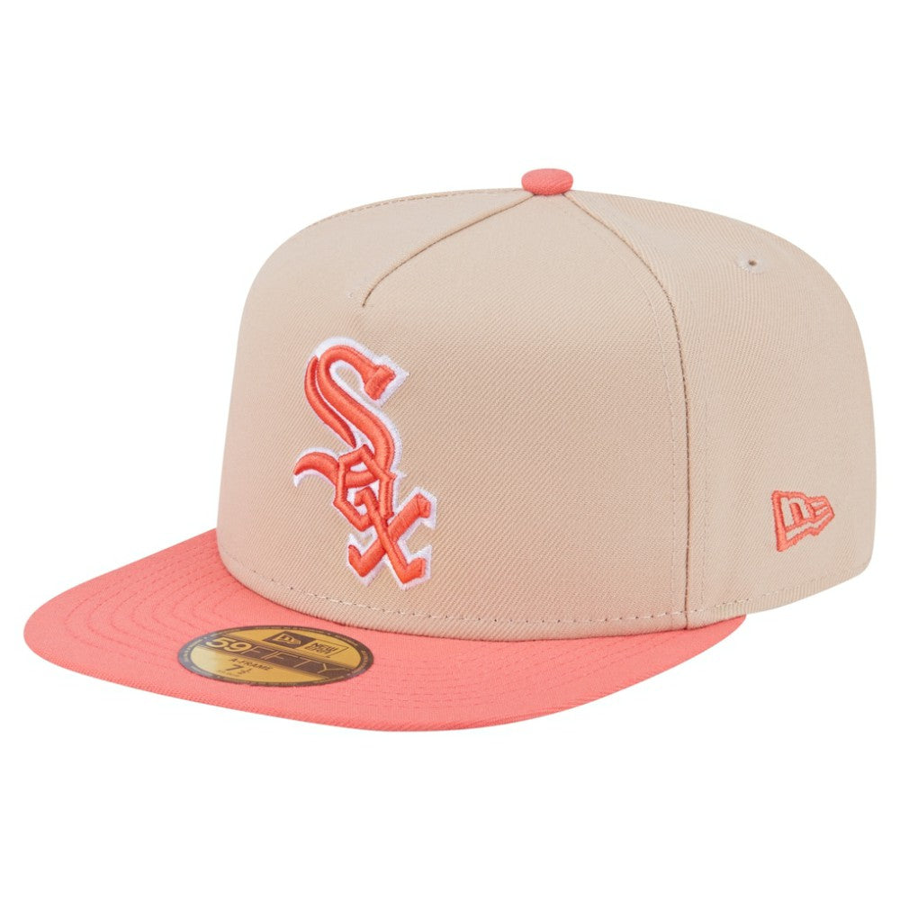 Chicago White Sox New Era Two-Tone Color Pack A-Frame 59FIFTY Fitted Hat discount