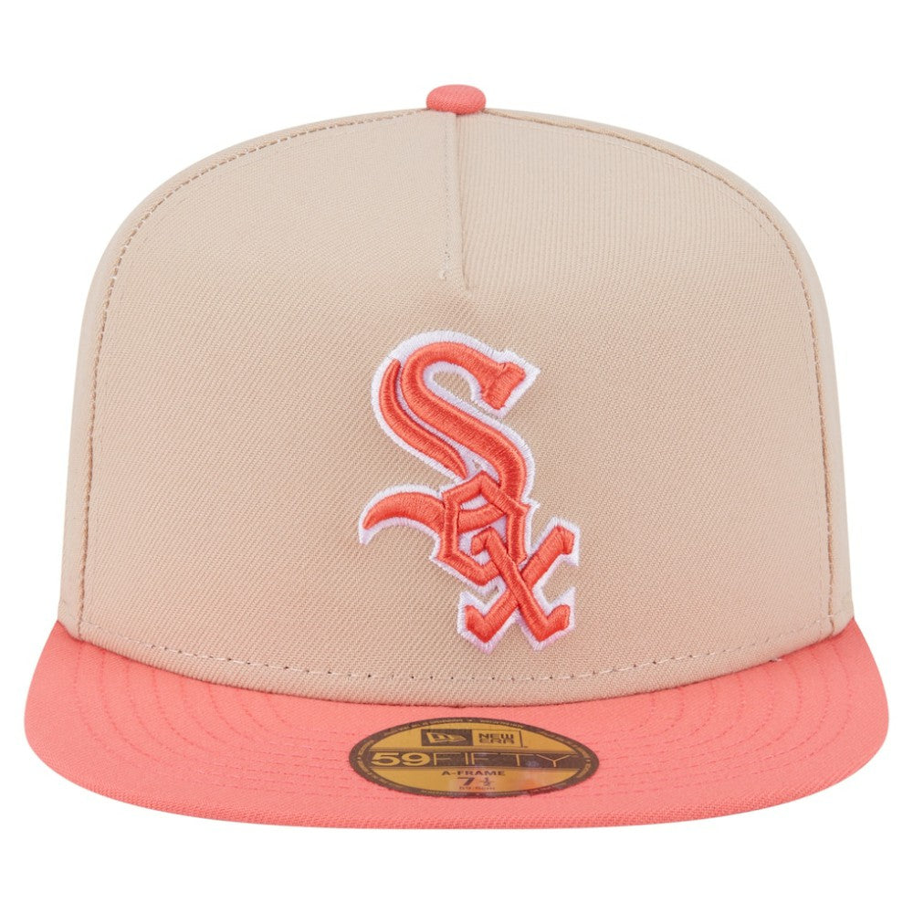 Chicago White Sox New Era Two-Tone Color Pack A-Frame 59FIFTY Fitted Hat discount