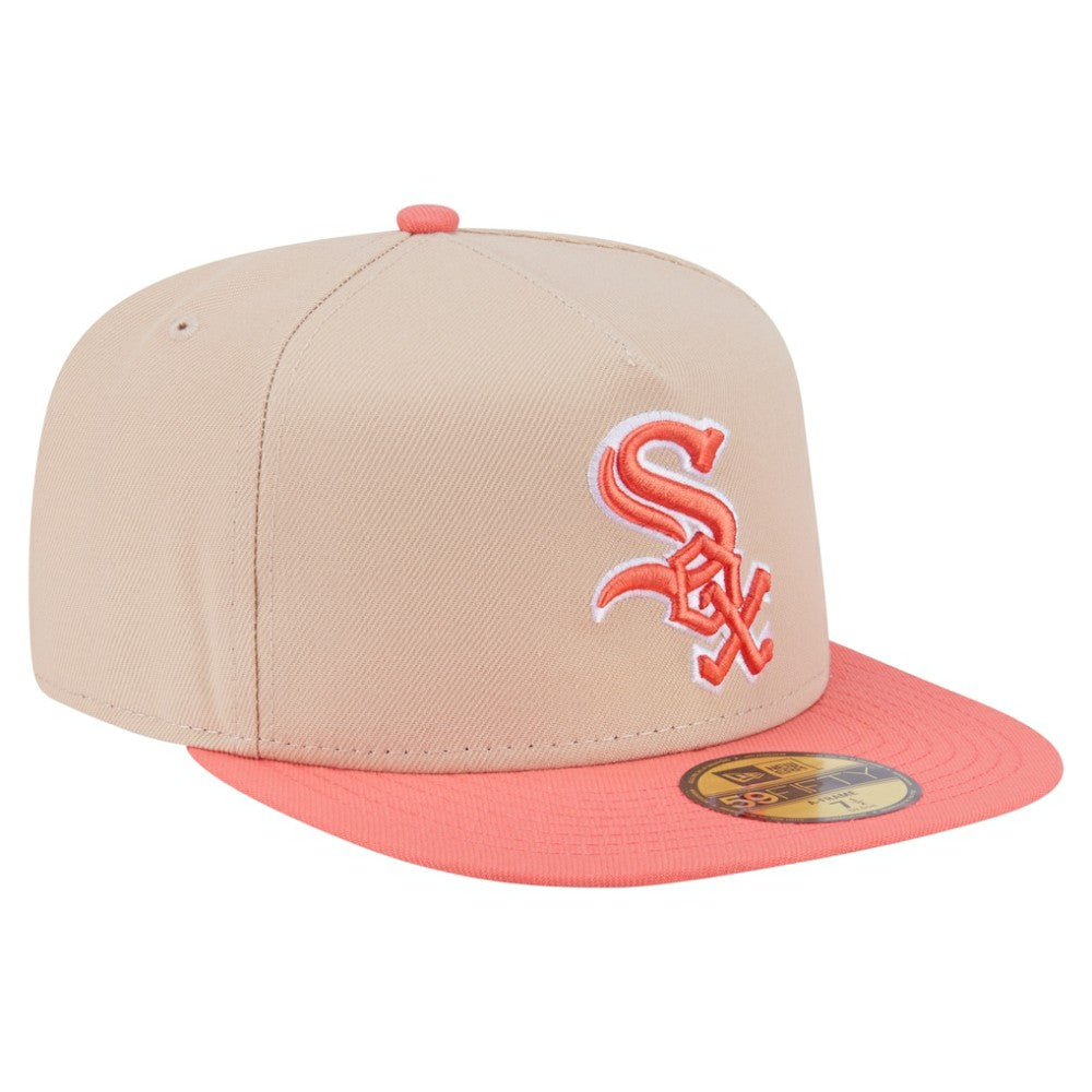Chicago White Sox New Era Two-Tone Color Pack A-Frame 59FIFTY Fitted Hat discount