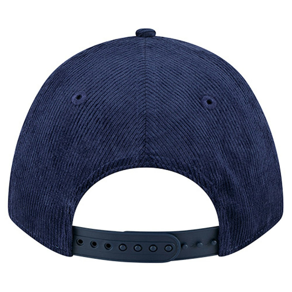 Houston Texans New Era Cord Corduroy 9FORTY A-Frame Adjustable Hat Navy - NFL