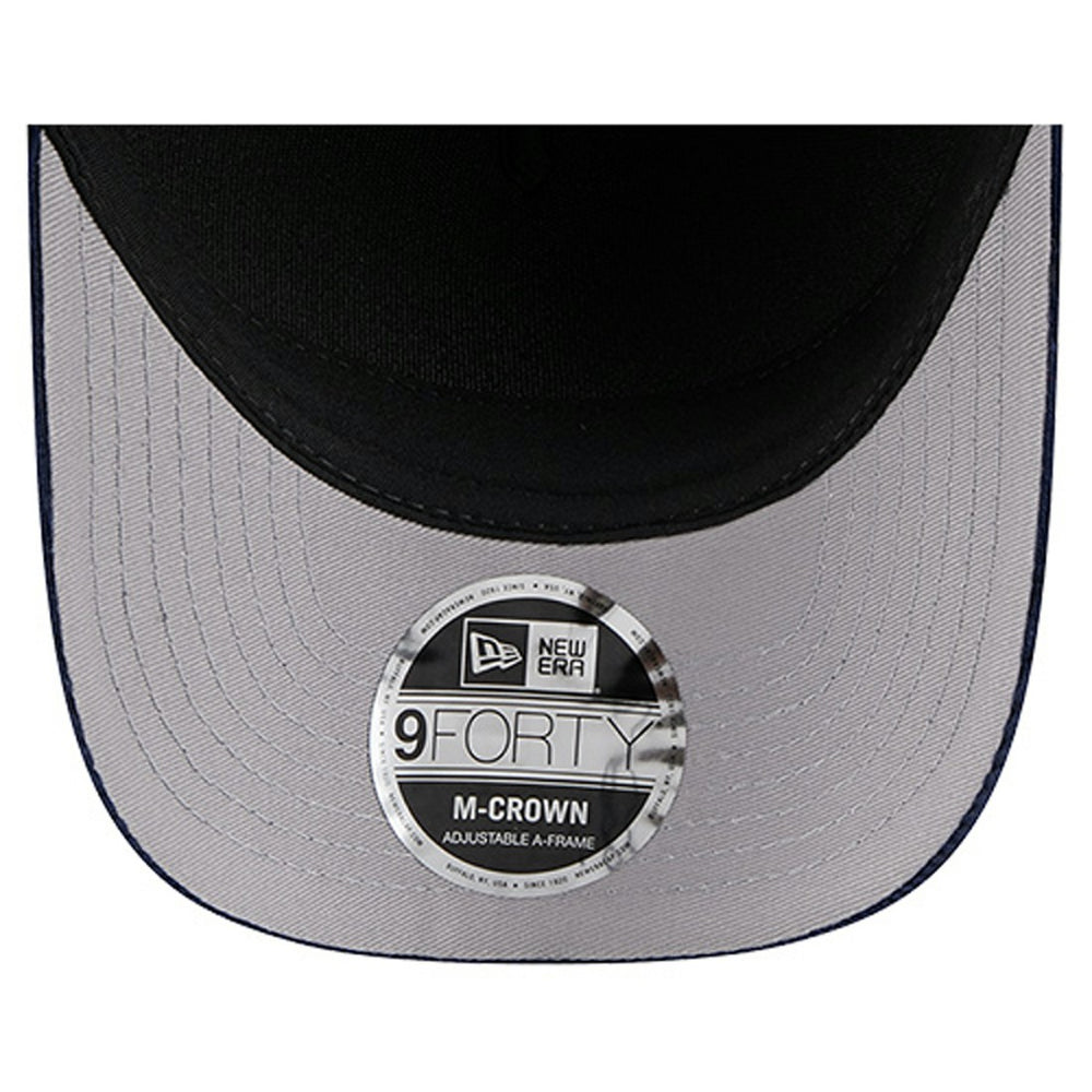 Houston Texans New Era Cord Corduroy 9FORTY A-Frame Adjustable Hat Navy - NFL
