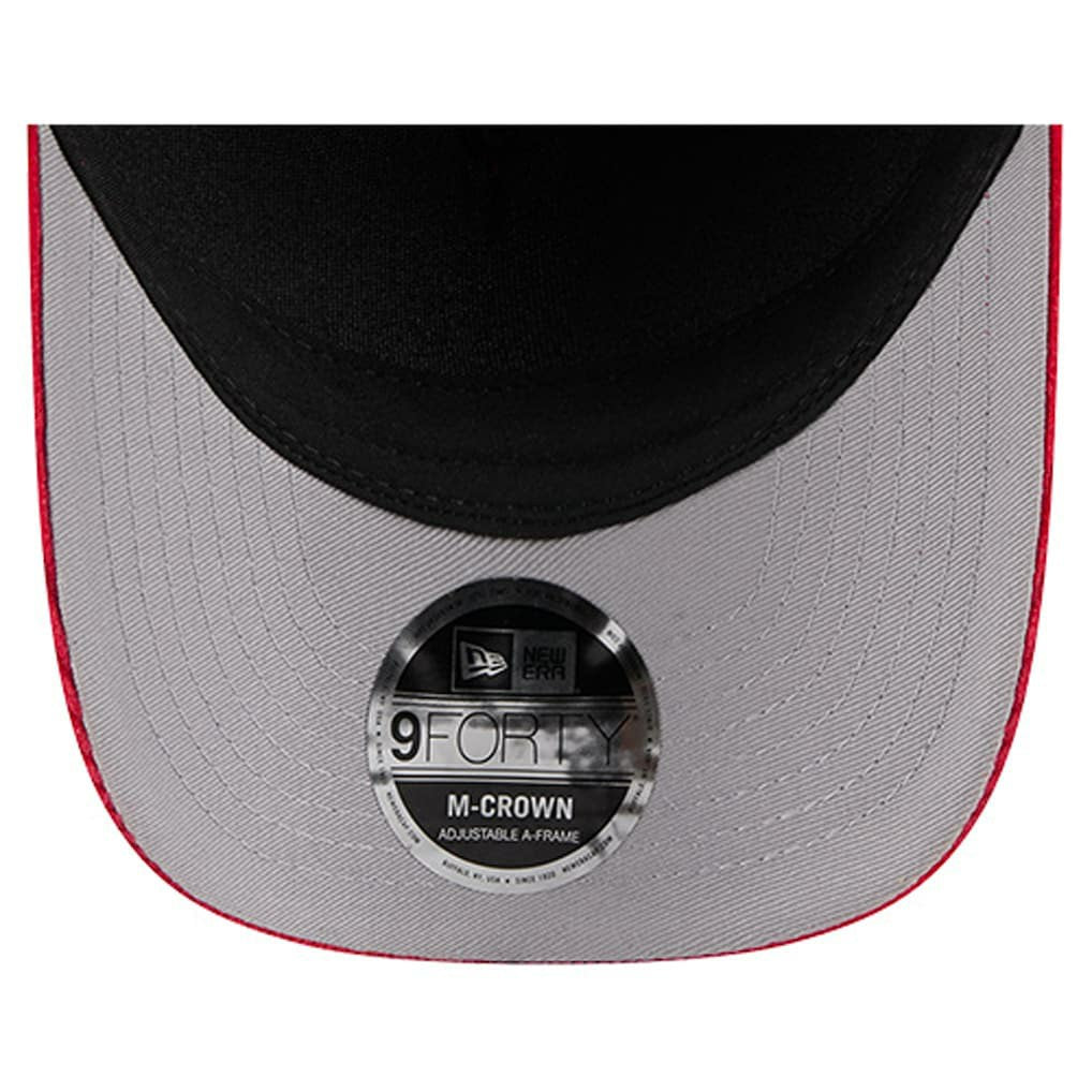 Kansas City Chiefs New Era Cord Corduroy 9FORTY A-Frame Adjustable Hat Red - NFL