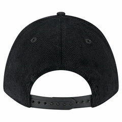 Las Vegas Raiders New Era Cord Corduroy 9FORTY A-Frame Adjustable Hat Black - NFL