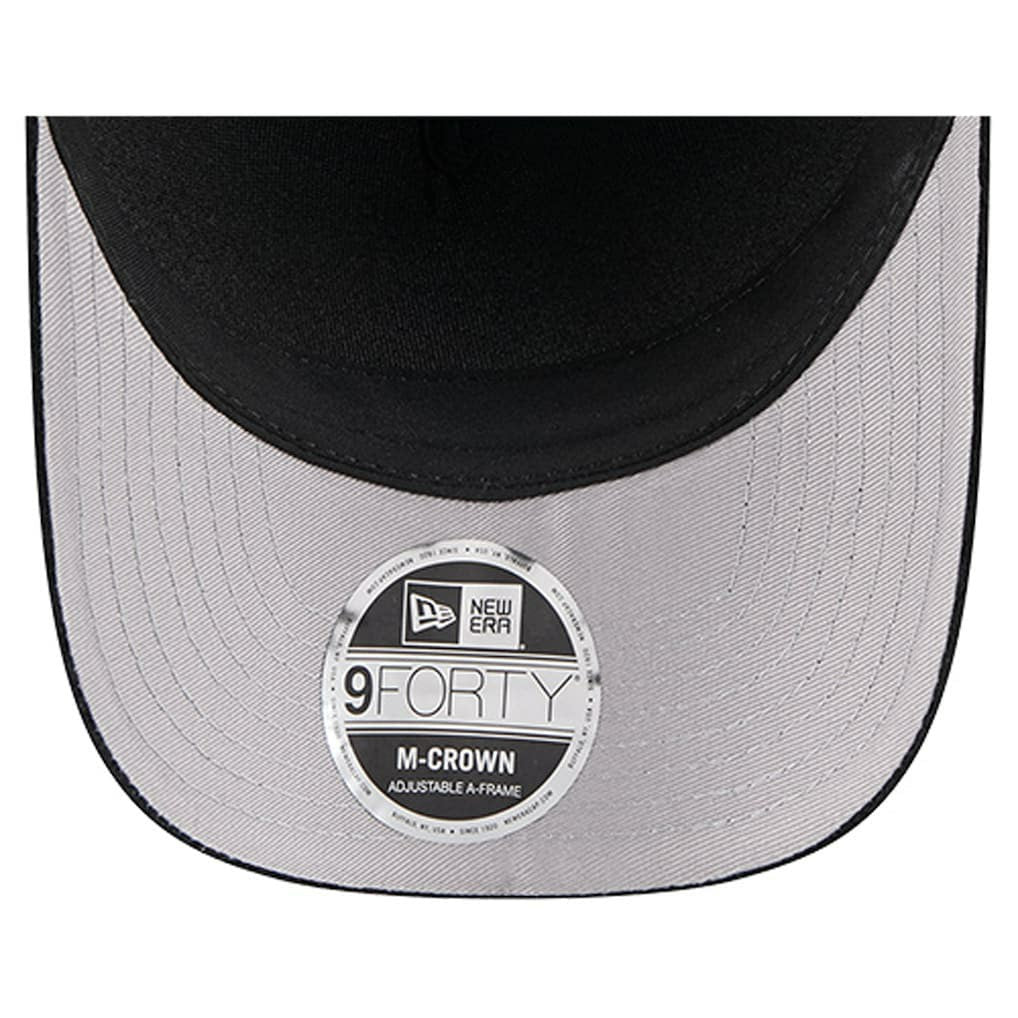Las Vegas Raiders New Era Cord Corduroy 9FORTY A-Frame Adjustable Hat Black - NFL