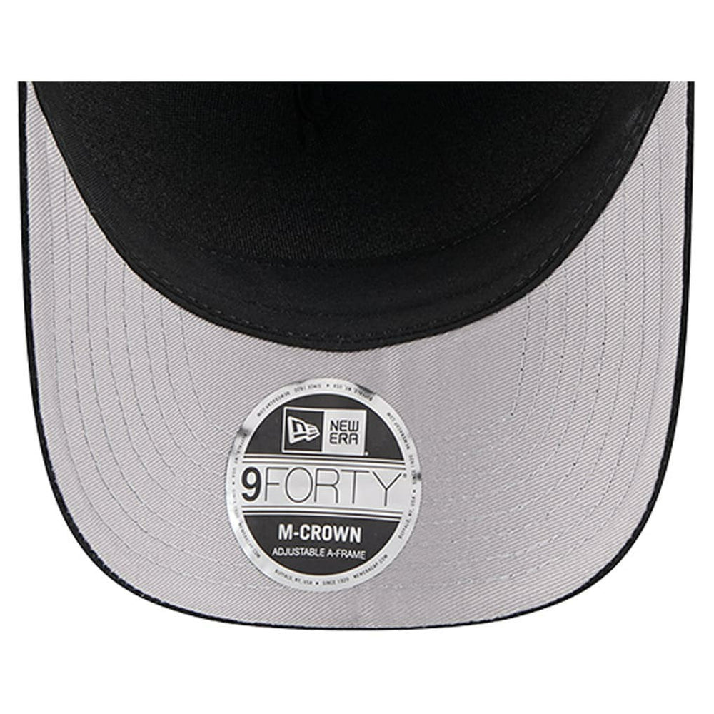 Las Vegas Raiders New Era Cord Corduroy 9FORTY A-Frame Adjustable Hat Black - NFL