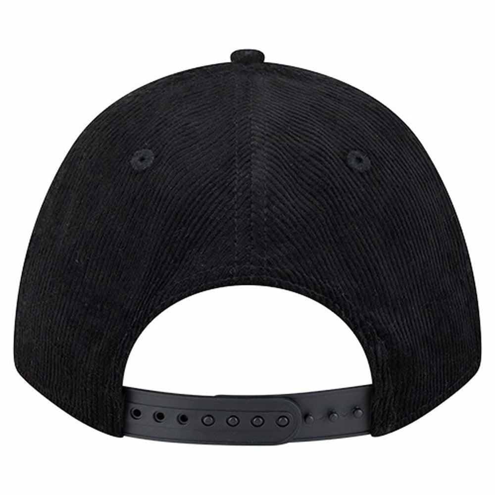 Pittsburgh Steelers New Era Cord Corduroy 9FORTY A-Frame Adjustable Hat Black - NFL