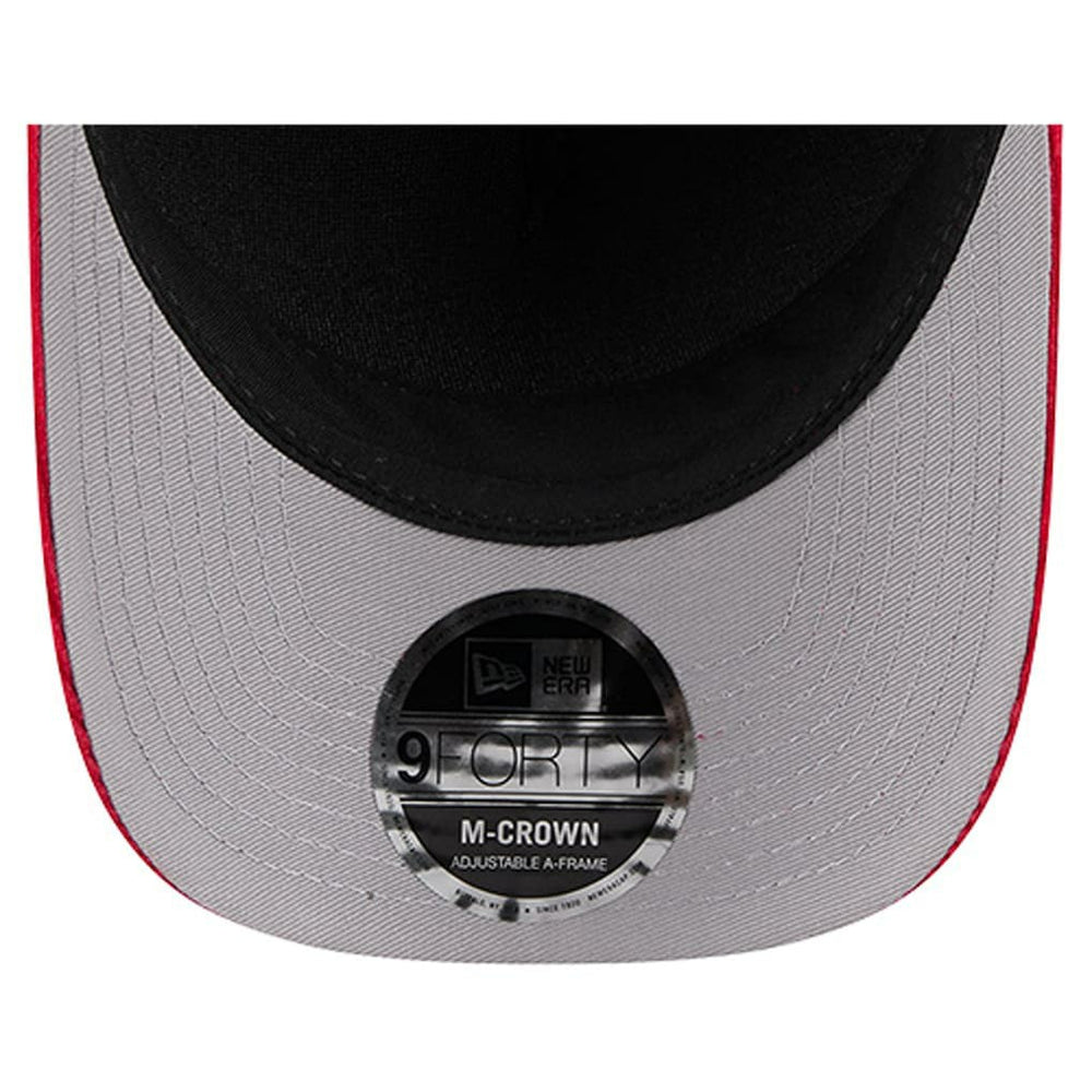 San Francisco 49ers New Era Cord Corduroy 9FORTY A-Frame Adjustable Hat Scarlet - NFL