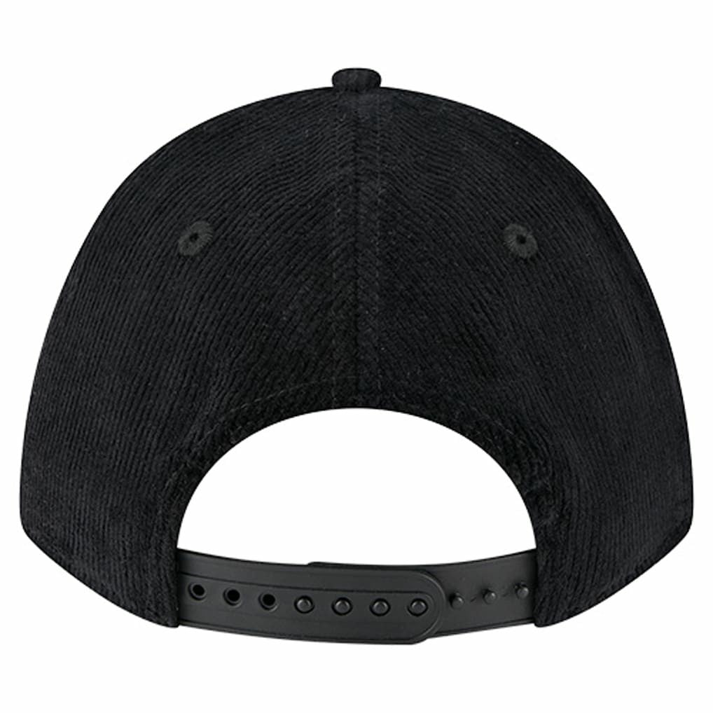 Cincinnati Bengals New Era Cord Corduroy 9FORTY A-Frame Adjustable Hat Black - NFL
