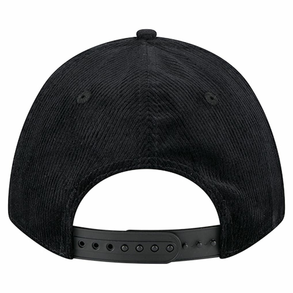 Baltimore Ravens New Era Cord Corduroy 9FORTY A-Frame Adjustable Hat Black - NFL
