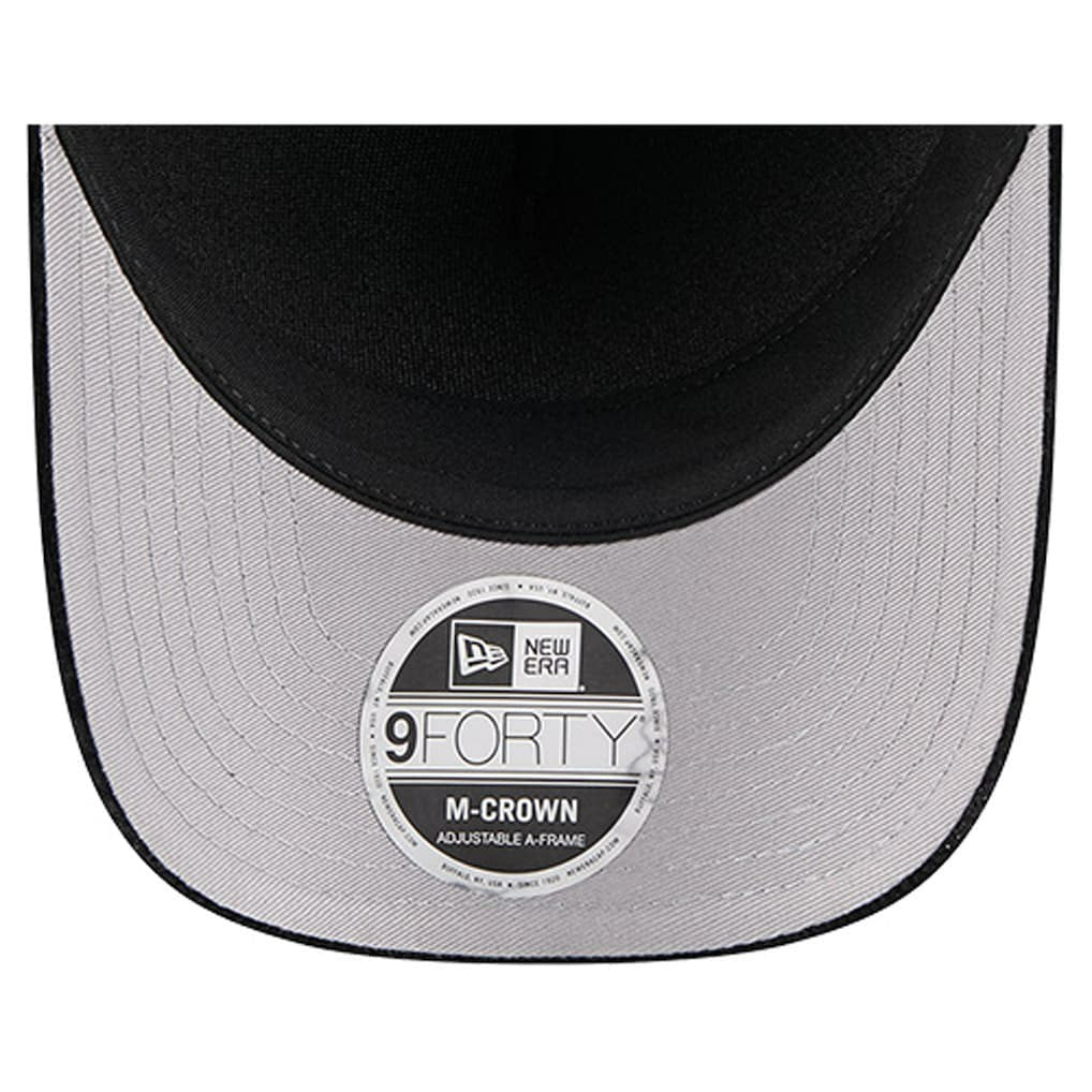 Baltimore Ravens New Era Cord Corduroy 9FORTY A-Frame Adjustable Hat Black - NFL