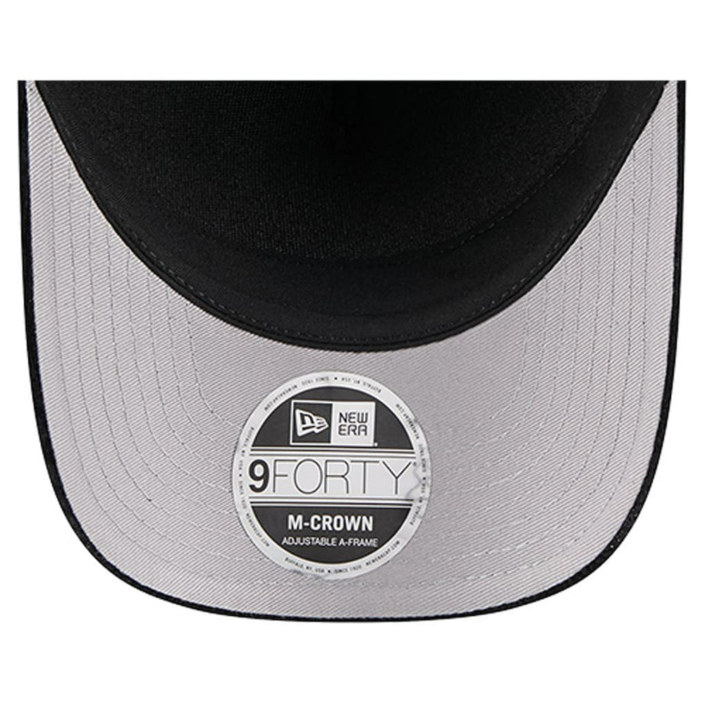 Baltimore Ravens New Era Cord Corduroy 9FORTY A-Frame Adjustable Hat Black - NFL