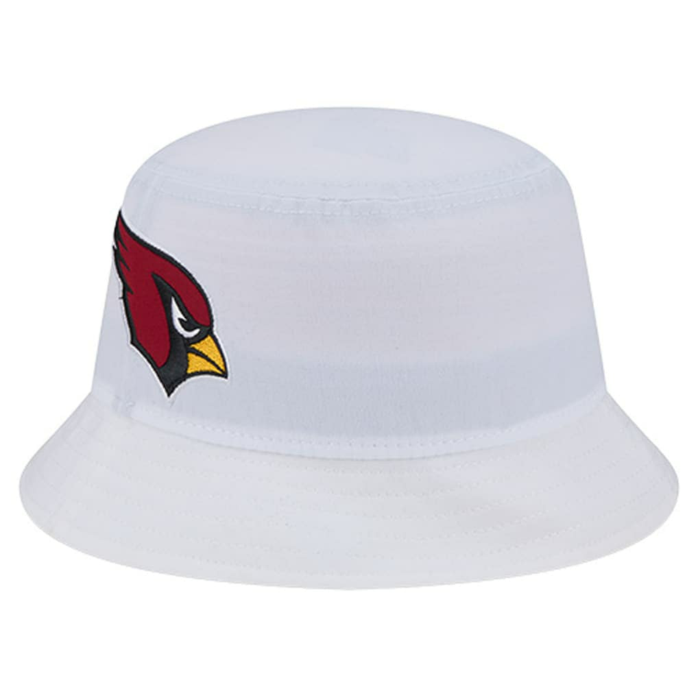 Arizona Cardinals New Era Helmet Bucket Hat White - NFL