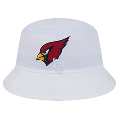 Arizona Cardinals New Era Helmet Bucket Hat White - NFL