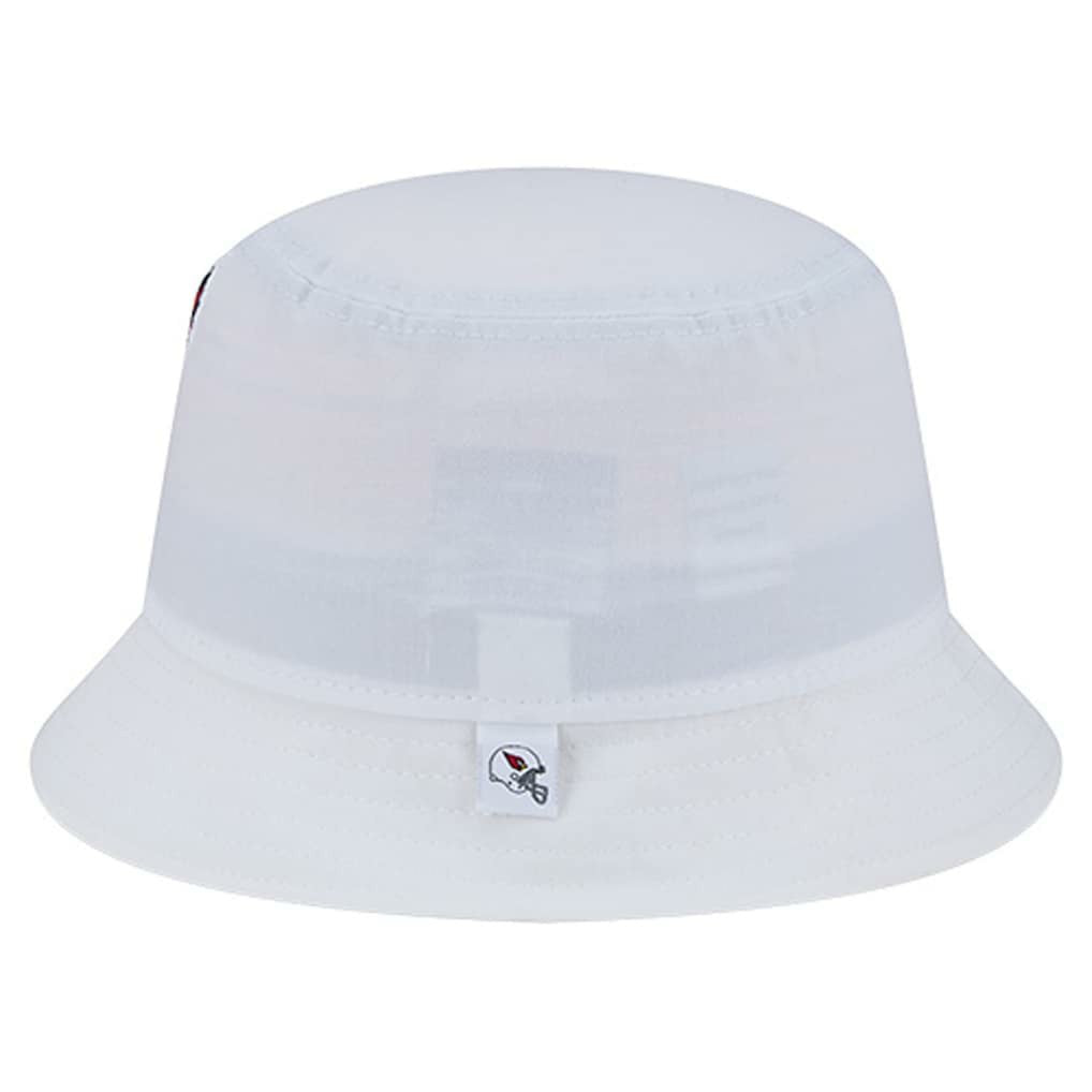 Arizona Cardinals New Era Helmet Bucket Hat White - NFL