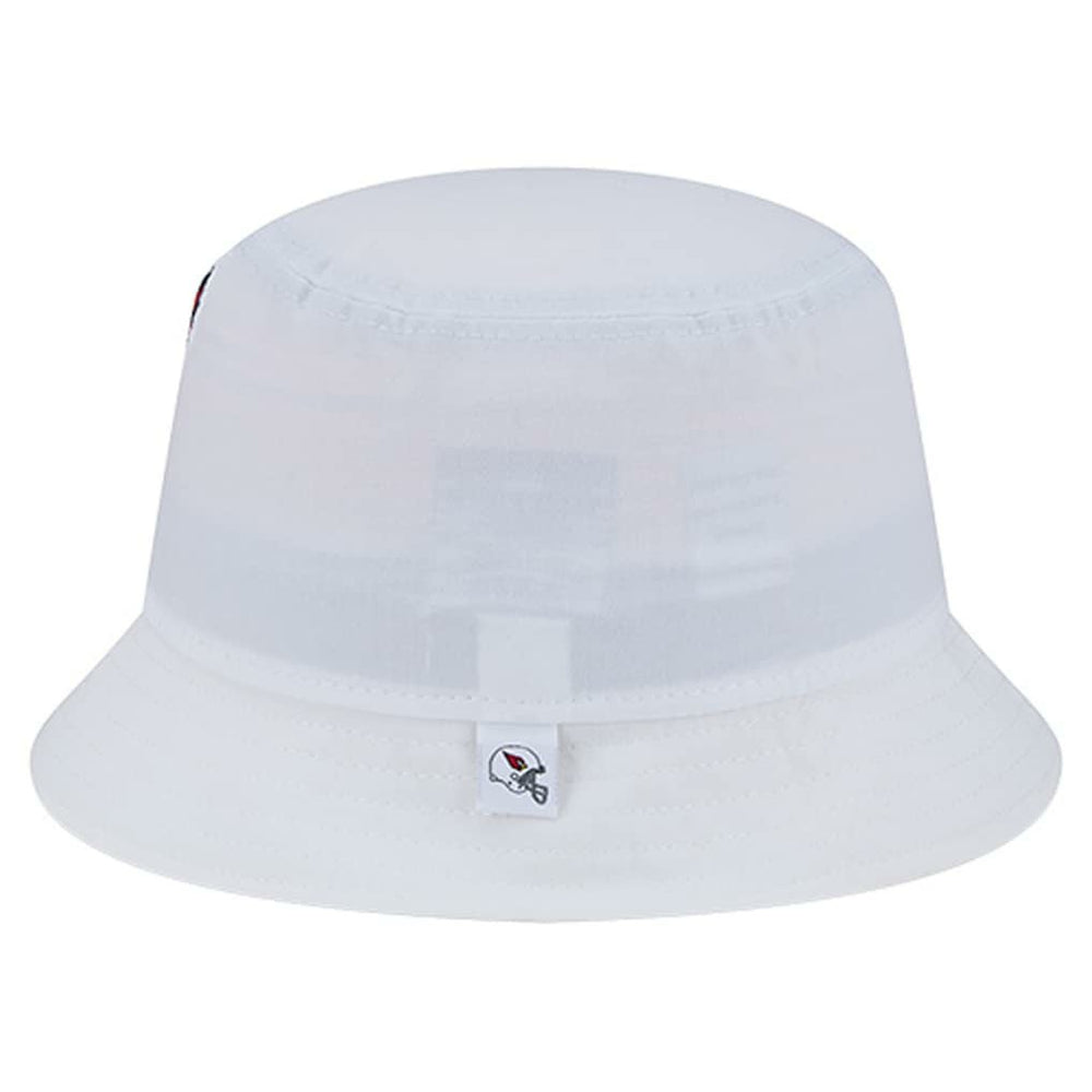 Arizona Cardinals New Era Helmet Bucket Hat White - NFL