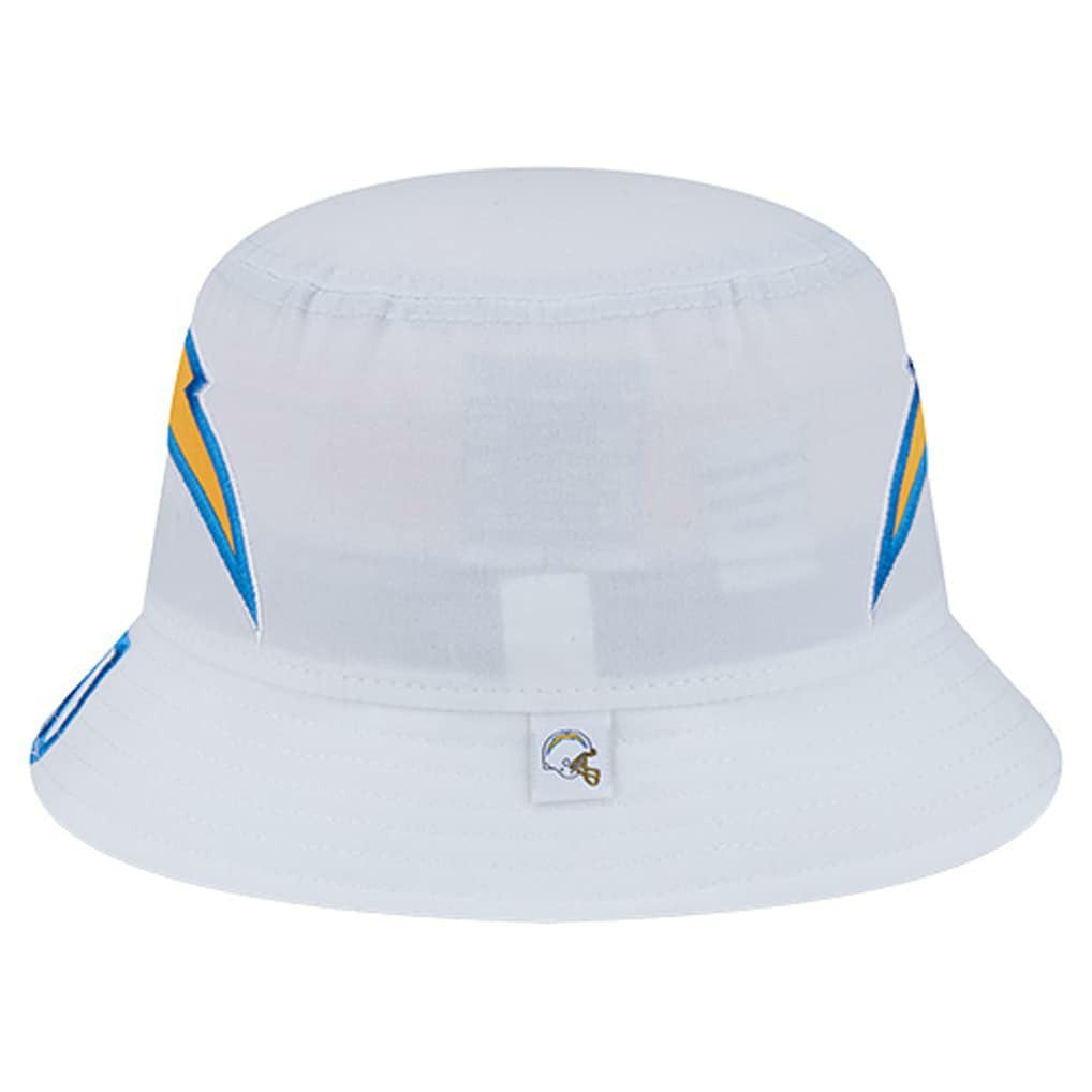 Los Angeles Chargers New Era Helmet Bucket Hat White - NFL