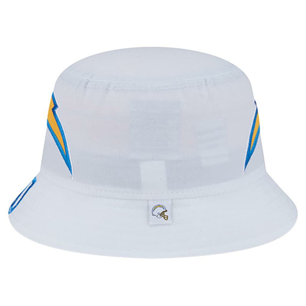 Los Angeles Chargers New Era Helmet Bucket Hat White - NFL
