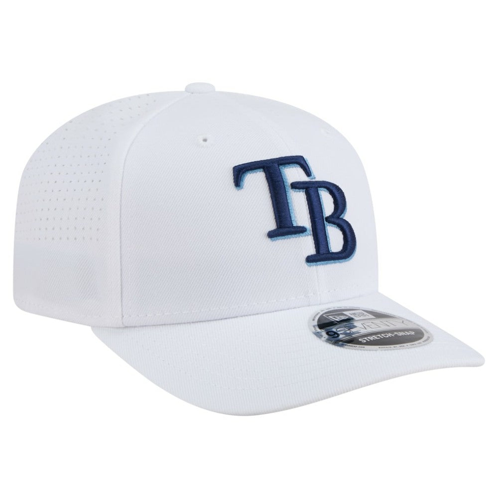 Tampa Bay Rays New Era COOLERA 9SEVENTY Adjustable Hat Lifestyle