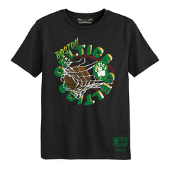 Mitchell & Ness - Boston Celtics Preschool In The Net T-Shirt - Black