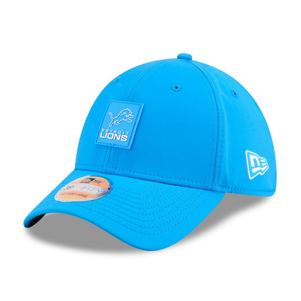 Detroit Lions New Era 2025 Sideline 39THIRTY Flex Hat Blue - NFL