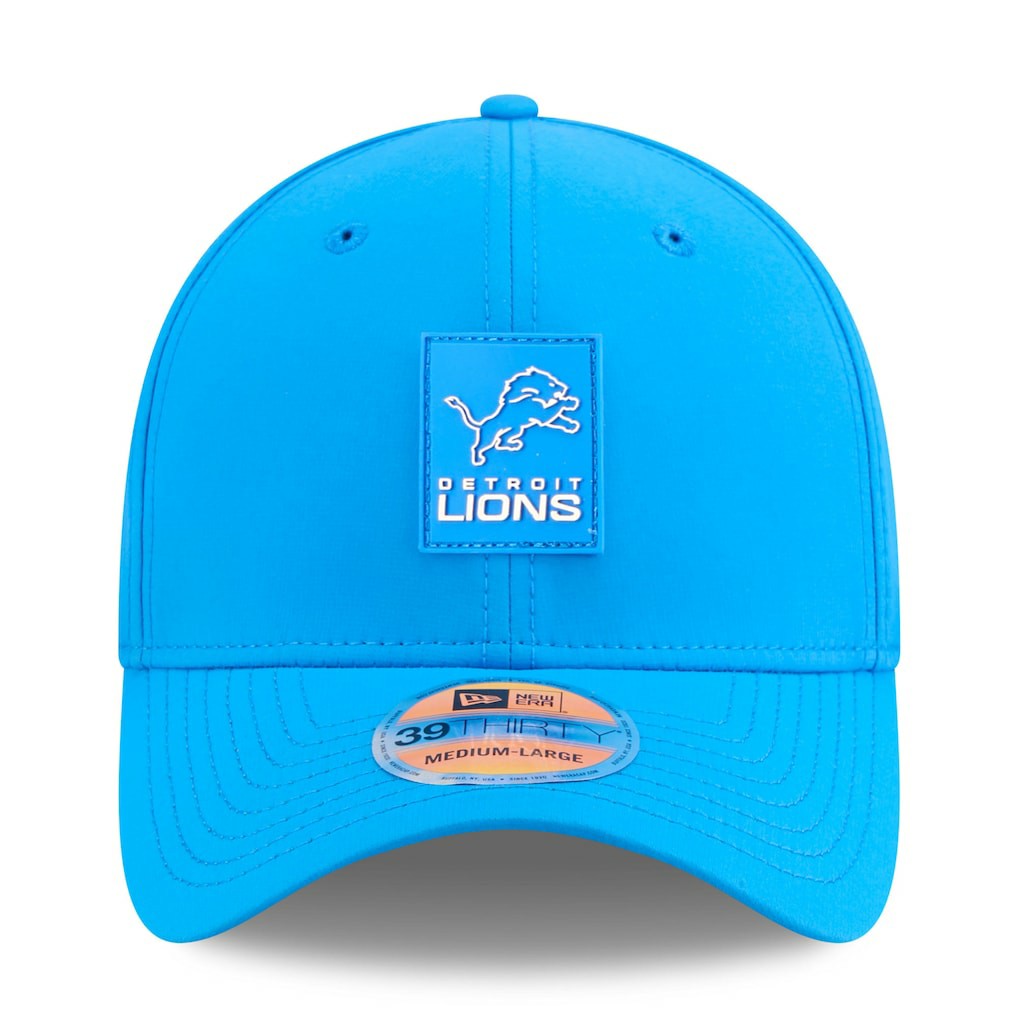 Detroit Lions New Era 2025 Sideline 39THIRTY Flex Hat Blue - NFL