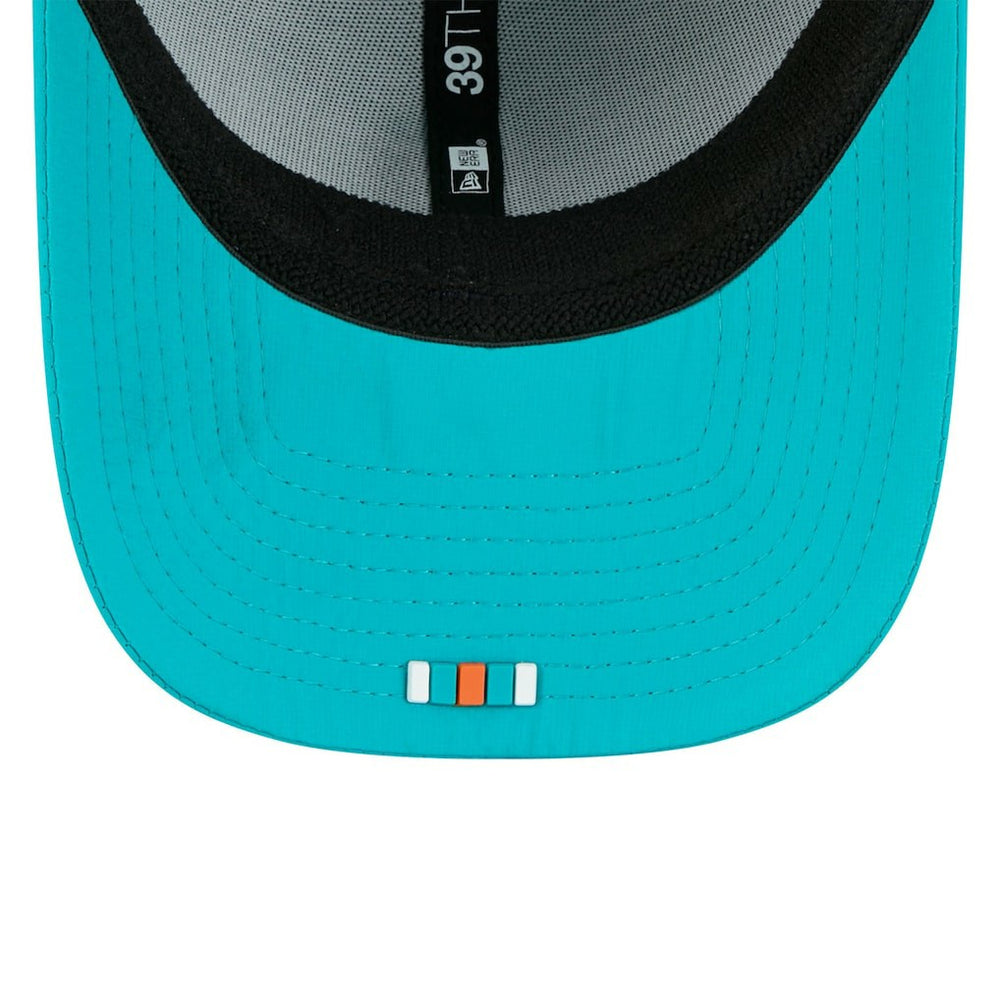 Miami Dolphins New Era 2025 Sideline 39THIRTY Flex Hat Aqua - NFL