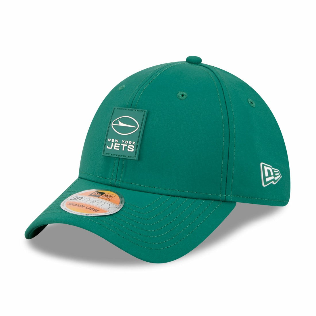 New York Jets New Era 2025 Sideline 39THIRTY Flex Hat Green - NFL