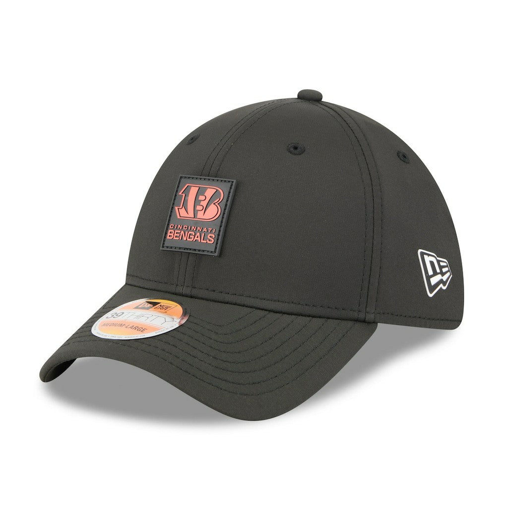 Cincinnati Bengals New Era 2025 Sideline 39THIRTY Flex Hat Black - NFL