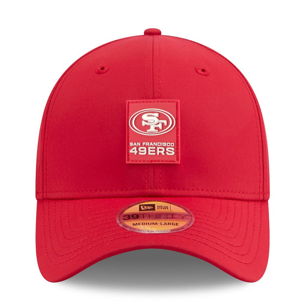 San Francisco 49ers New Era 2025 Sideline 39THIRTY Flex Hat Scarlet - NFL