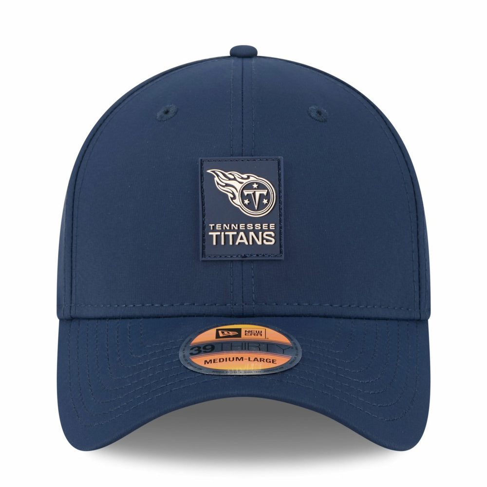 Tennessee Titans New Era 2025 Sideline 39THIRTY Flex Hat Navy - NFL